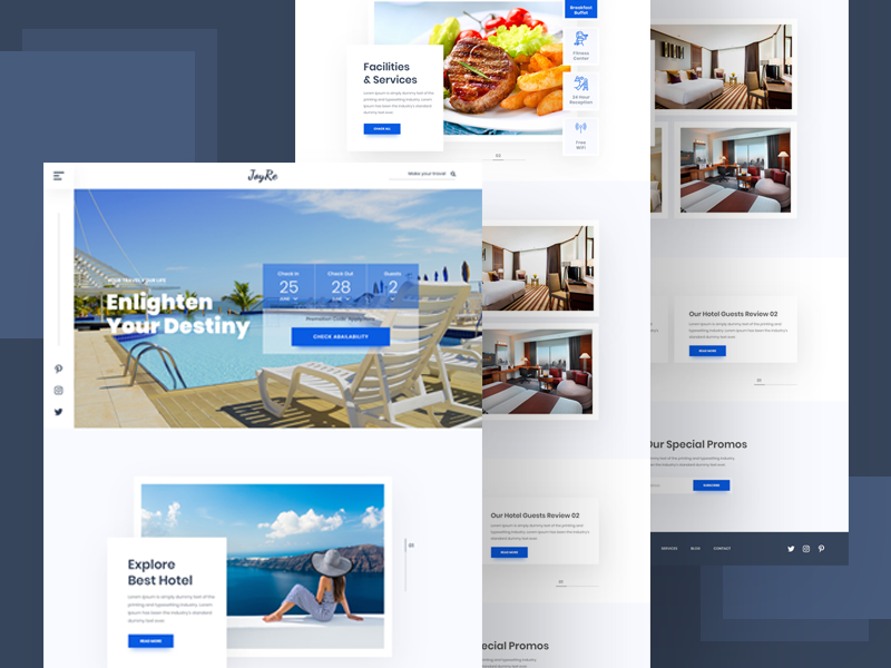 Hotel Web Design Greece